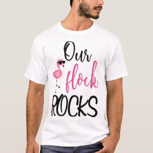 Onze Flock Rocks Flamingo Moederdag Gift T-shirt