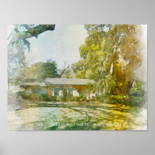 Onze Forever Home Custom House Portret TEST Poster