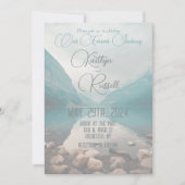 Onze Forever Journey | Moderne bruiloft uitnodigin Kaart (Voorkant)