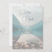 Onze Forever Journey | Moderne bruiloft uitnodigin Kaart (Achterkant)