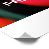 Onze functiepresentatie (matte print) poster (Hoek)