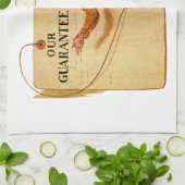 Onze garantie theedoek (Gevouwen)