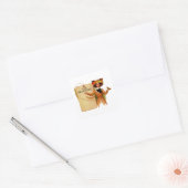 Onze garantie vierkante sticker (Envelop)
