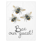 Onze gast zijn | Bee Blanket Tafelkleed (Voorkant)