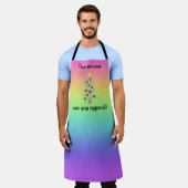 Onze Gay Apparel Holiday Rainbow Apron Schort (Gedragen)