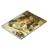 Onze gebeden zeggend, Suspense Charles Burton Barb Notitieboek (Linkerzijde)