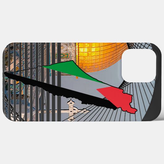 Onze geboorteland Palestina iPhone Case (Achterkant (horizontaal))