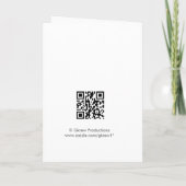 Onze gedachten zijn bij u - Sympathie Card Kaart (Achterkant)