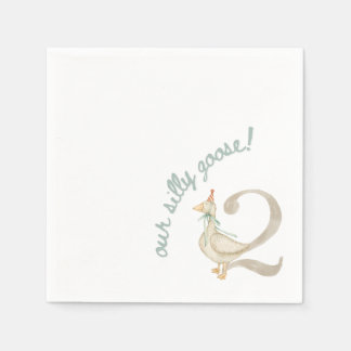 Onze Gekke Gans 2e Verjaardag Servet