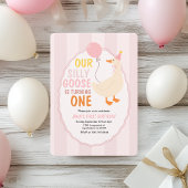 Onze Gekke gans draait er één om | Schattige en kl Kaart