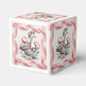 Onze Gekke Gans is Turn One Birthday Bedankdoosjes (Achterkant)