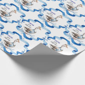 Onze Gekke gans wordt een jongensverjaardag Cadeaupapier (Hoek)