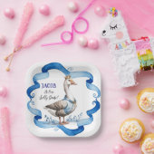 Onze Gekke gans wordt een jongensverjaardag Papieren Bordje (Feest)