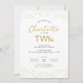 Onze Gem Charlotte wordt twee uitnodigingen (Voorkant)