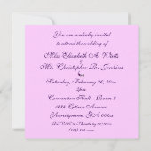 "Onze gemaskerde bruiloft" - Royal Purple Mask [b] Kaart (Achterkant)