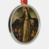 onze genade metalen ornament (Rechts)