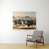 Onze generaals, herstelden de 1864 burgeroorlog n wandkleed (In Situ (horizontaal))