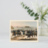 Onze generaals, herstelden de  burgeroorlog van 18 briefkaart (Staand voorkant)