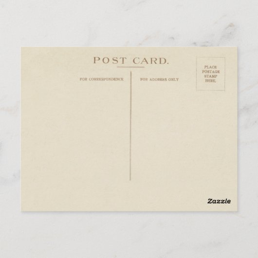 Onze generaals, herstelden de  burgeroorlog van 18 briefkaart (Achterkant)