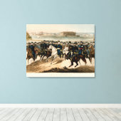 Onze generaals, herstelden de  burgeroorlog van 18 canvas afdruk (Insitu (Houten vloer))