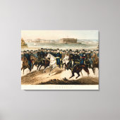 Onze generaals, herstelden de  burgeroorlog van 18 canvas afdruk (Voorkant)