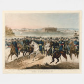 Onze generaals, herstelden de  burgeroorlog van 18 fleece deken (Voorkant (Horizontaal))