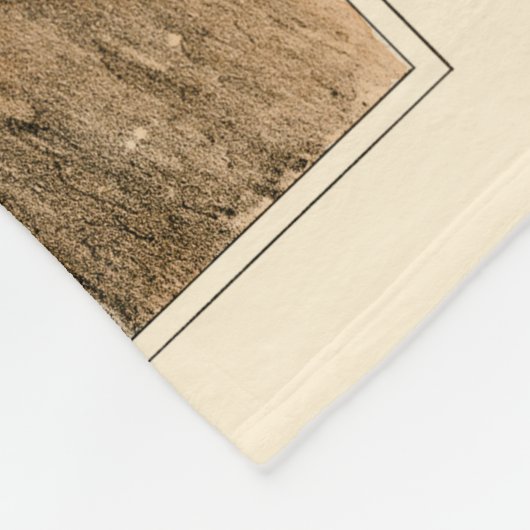 Onze generaals, herstelden de  burgeroorlog van 18 fleece deken (Hoek)