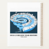 Onze geologische tijd van 4,5 miljard jaar planner (Achterkant)