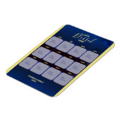 Onze Gezegende Jaar Vakantie Foto Magneet (Linkerzijde)