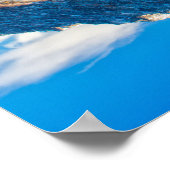 Onze God is een Geweldige foto van de bergen Poster (Hoek)