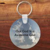 Onze God is een Geweldige God - Sleutelhanger (Voorkant)