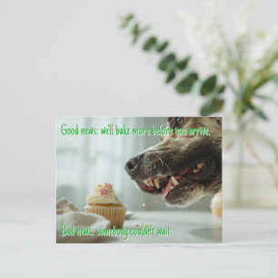 Onze Great Dane kwaliteitsinspecteur werkt hard vo Briefkaart