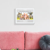 Onze grootouders met kleinkinderen Foto Canvas Afdruk (Insitu (Woonkamer))