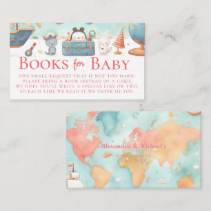 Onze Grootste Avonturenkaart Roze Boeken Baby Show Informatiekaartje