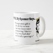 Onze grootste cadeau... grote koffiekop (Voorkant rechts)