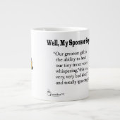 Onze grootste cadeau... grote koffiekop (Voorkant)