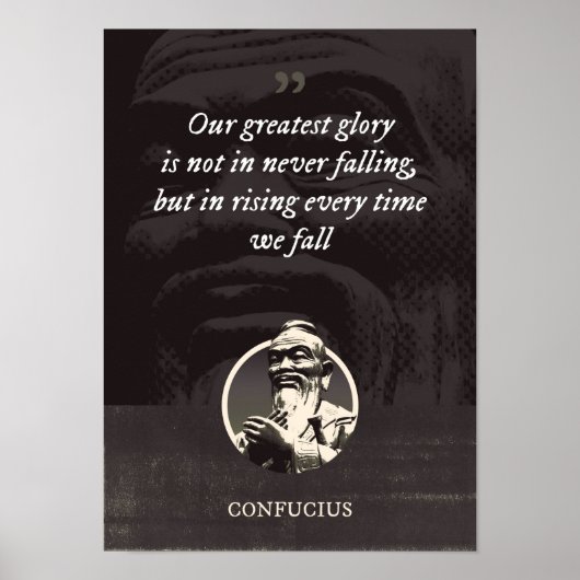 Onze grootste glorie is niet in nimmer vallen, maa poster (Voorkant)