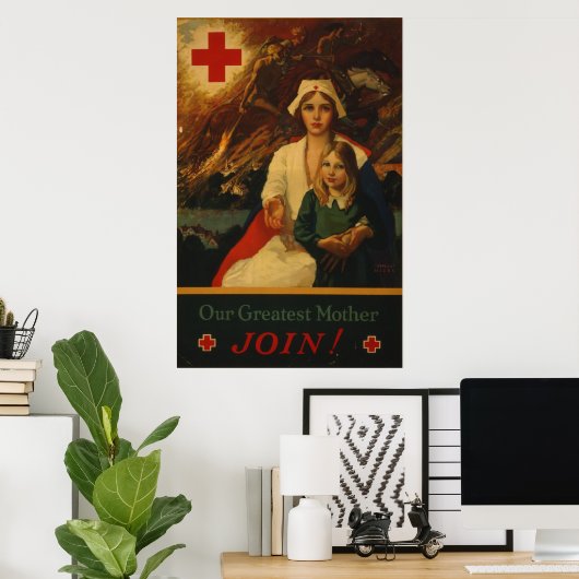 Onze grootste moeder poster (Thuiskantoor)