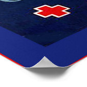 Onze grootste moeder ~  verpleegster ~ WW1 Poster (Hoek)