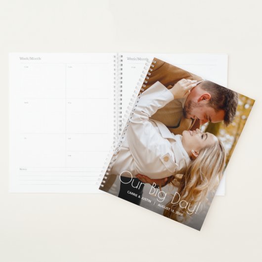 Onze Grote Dag Foto Bruiloft Planner (Display)