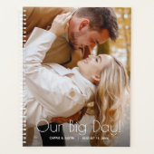 Onze Grote Dag Fototrouwboek Planner (Voorkant)