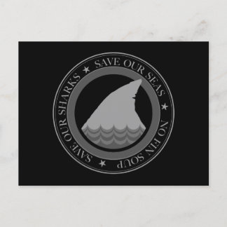 onze haaien redden briefkaart