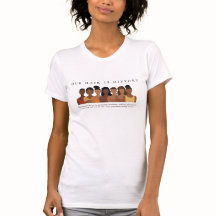 Onze haarhistorie Blac' haarwaarderings T-shirt