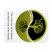 Onze harten zeggen dat we vrienden zijn magneet (Horizontaal)