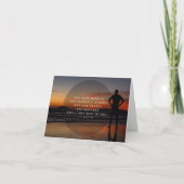 Onze harten zijn rusteloos - St. Augustinus Quote Notitiekaartje (Voorkant)