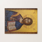 Onze Heer en Redder Jezus Christus Icoon Legpuzzel (Horizontaal)