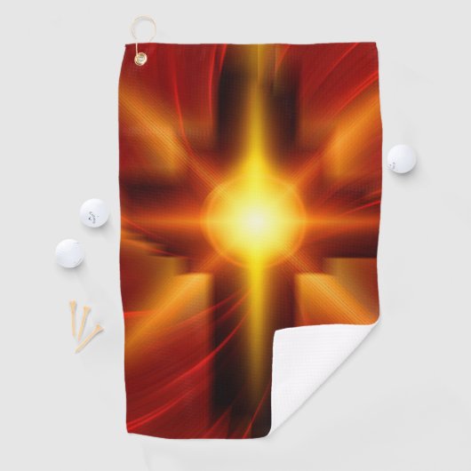 Onze Heer en Savior, Jezus Christus Golfhanddoek (Insitu)