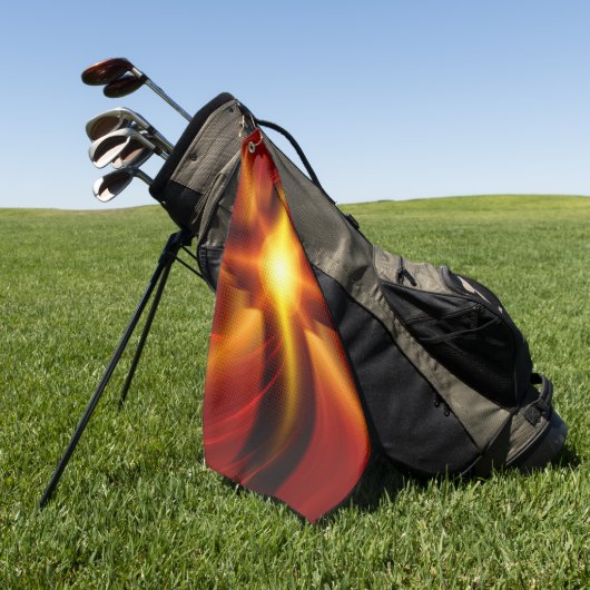 Onze Heer en Savior, Jezus Christus Golfhanddoek (Groen)