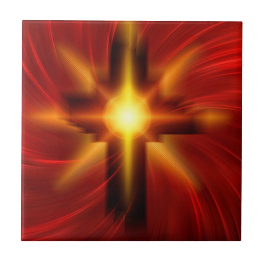 Onze Heer en Savior Jezus Christus Keramische Tile Tegeltje (Voorkant)