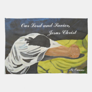Onze Heer en Savior, Jezus Christus Kitchen Towel Theedoek